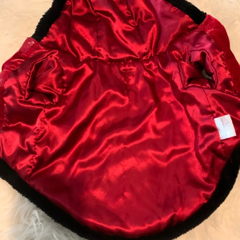 Gorgeous, Royal Red embellished pet sweater!